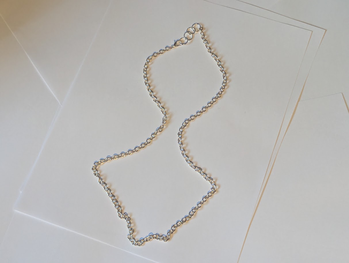 White Chain Necklace